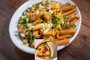 Chicken Shawarma Plate & Wrap